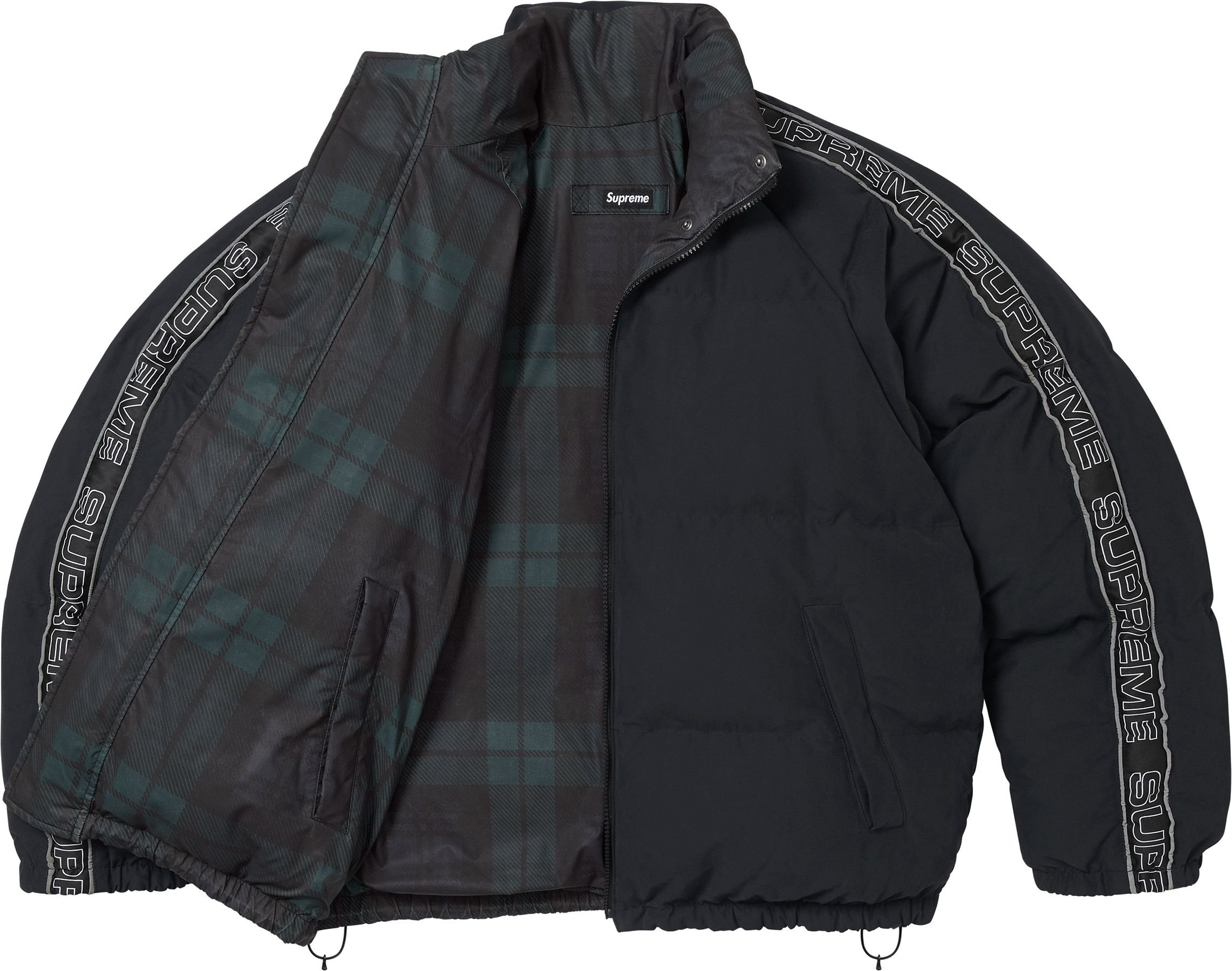 Reversible Reflective Down Puffer Jacket view 7
